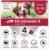 K9 Advantix II Large Dog Vet-Recommended Flea, Tick & Mosquito Treatment & Prevention | Dogs 21 – 55 lbs. | 4-Mo Supply