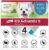 K9 Advantix II Medium Dog Vet-Recommended Flea, Tick & Mosquito Treatment & Prevention | Dogs 11-20 lbs. | 4-Mo Supply